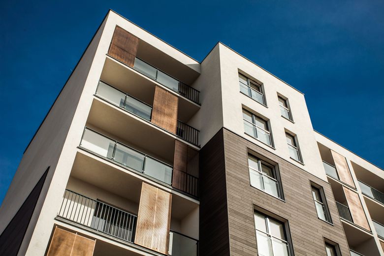 Vacant apartment being made ready between residents