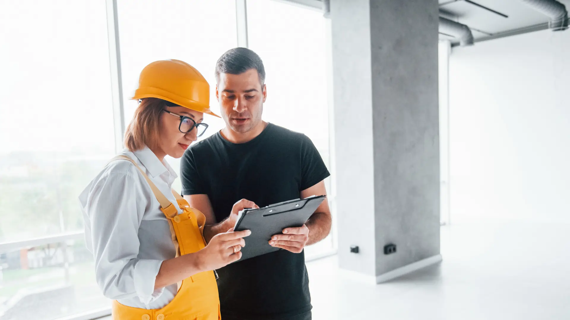 Reviewing NSPIRE inspection findings with a property manager