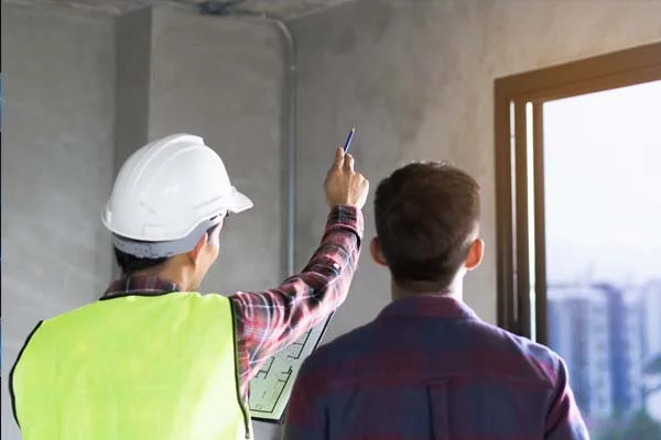 NSPIRE consultant reviewing standards with a property manager